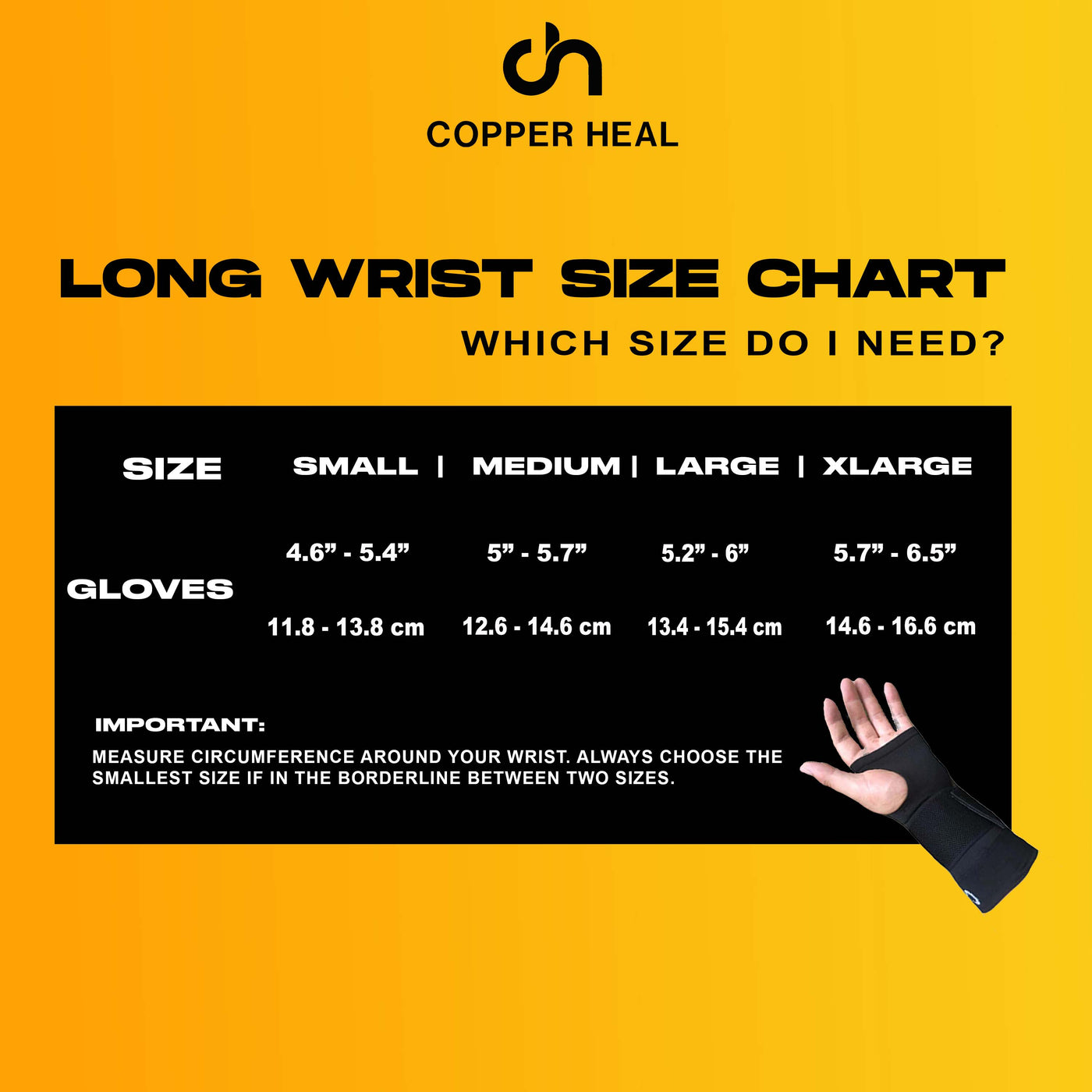 Long Wrist Compression Sleeve