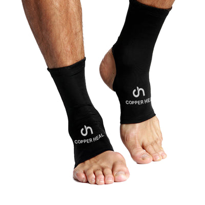 Ankle Compression Sleeve - COPPER HEAL